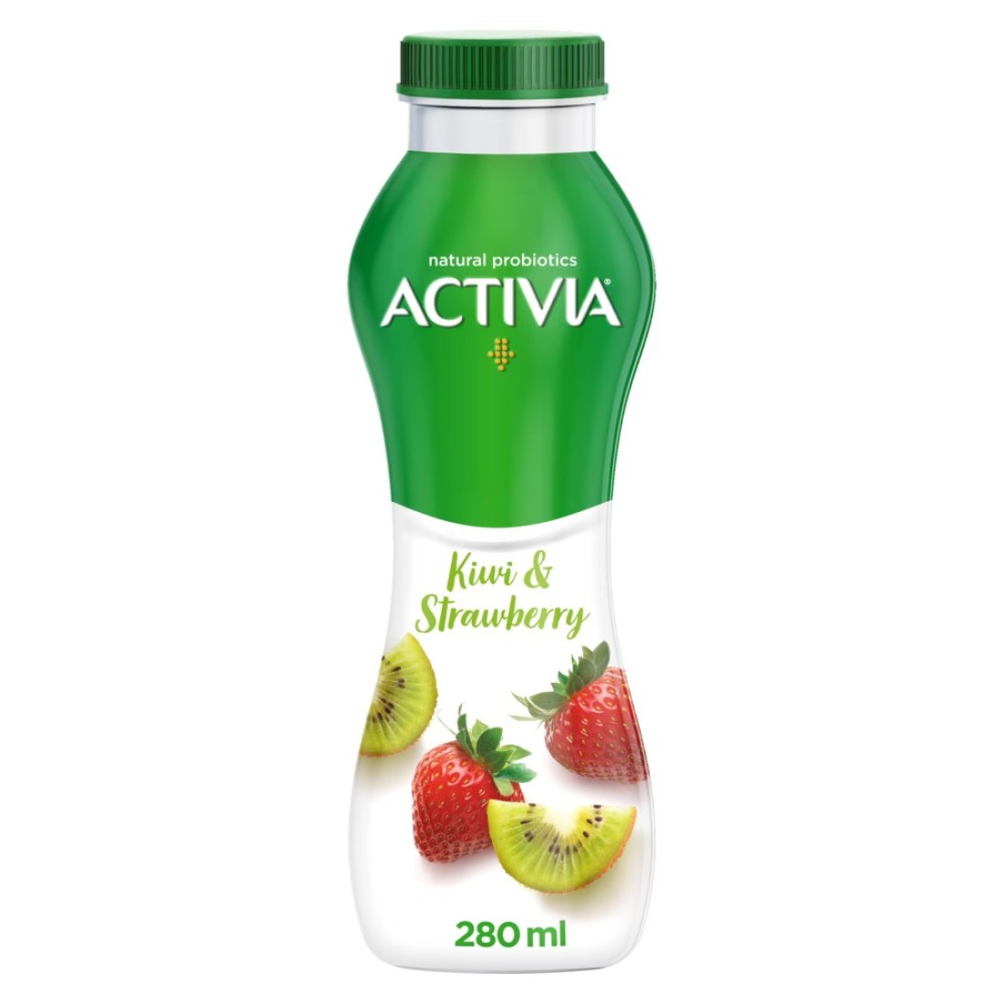 Activia Yoghurt Go Drinkable Yogurt Snack Kiwi-Strawberry 280ml