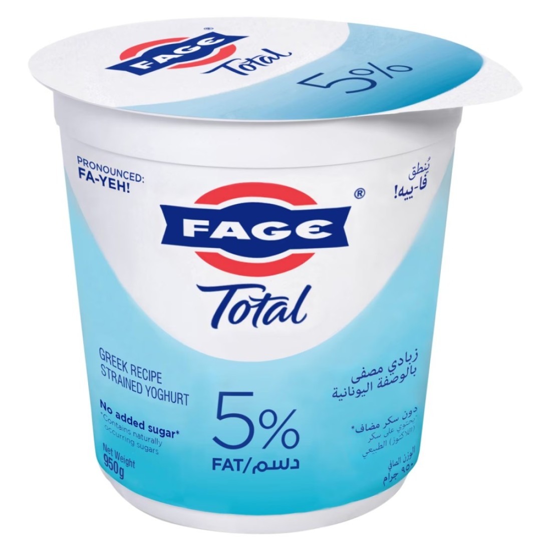 Fage Total Greek Recipe Strained Yoghurt 5% Fat 950g
