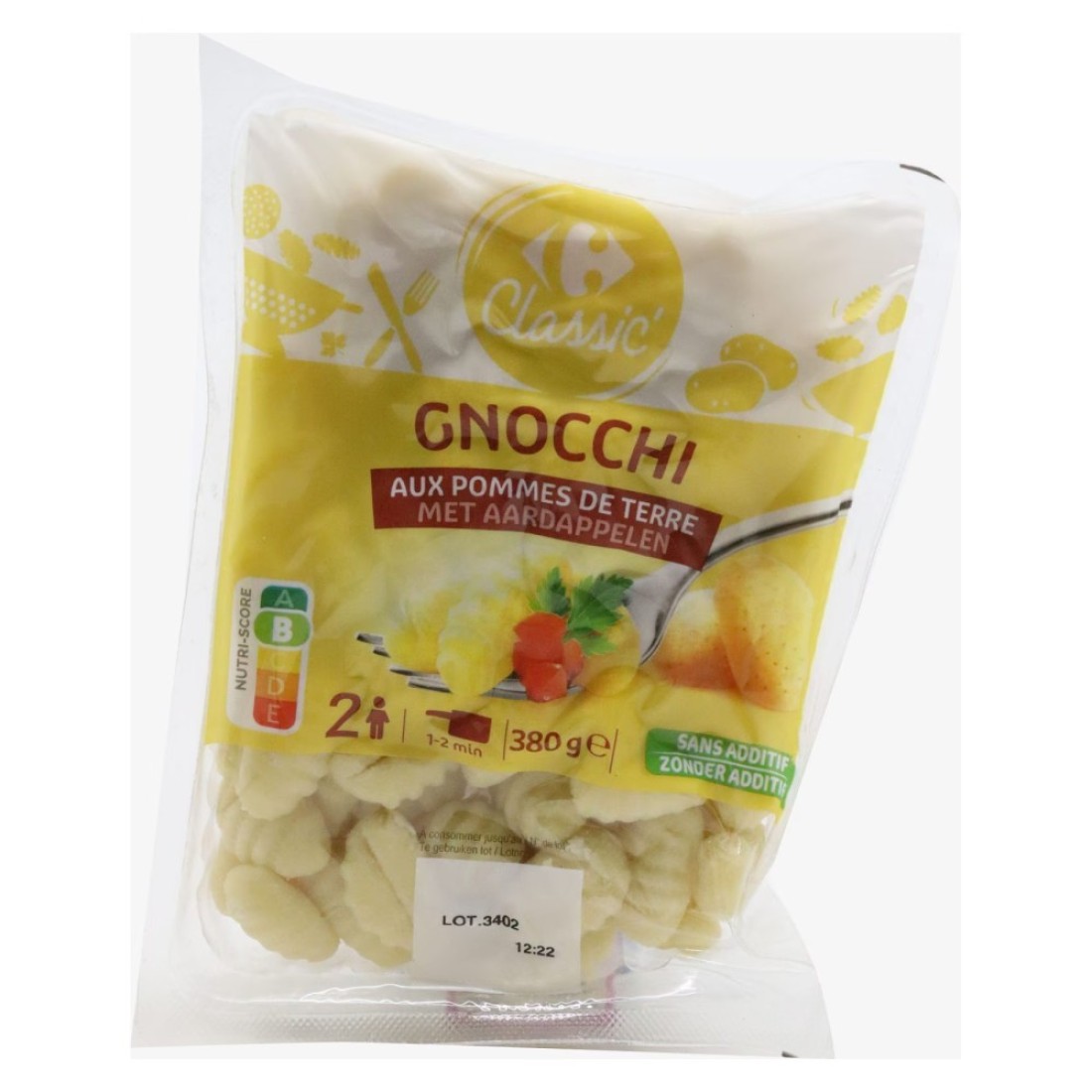 Carrefour Classic Potato Gnocchi 380g