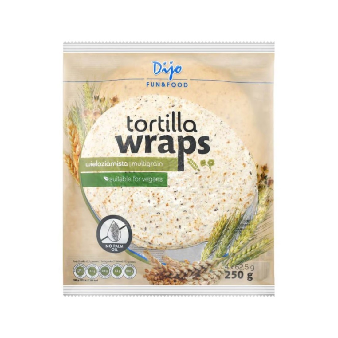 Dijo Tortilla Multigrain 250g