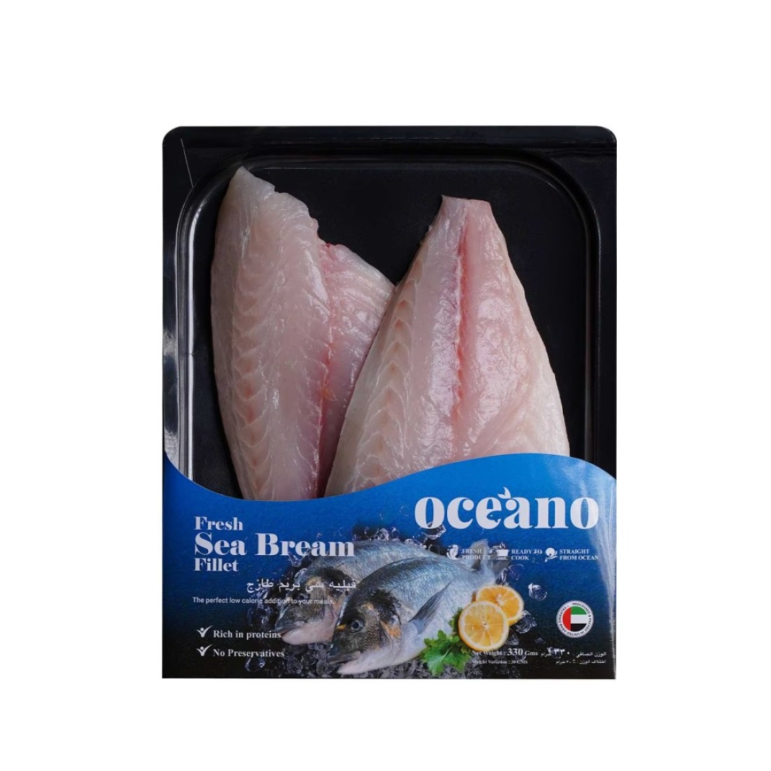 Oceano Fresh Seabream Fillet 200g