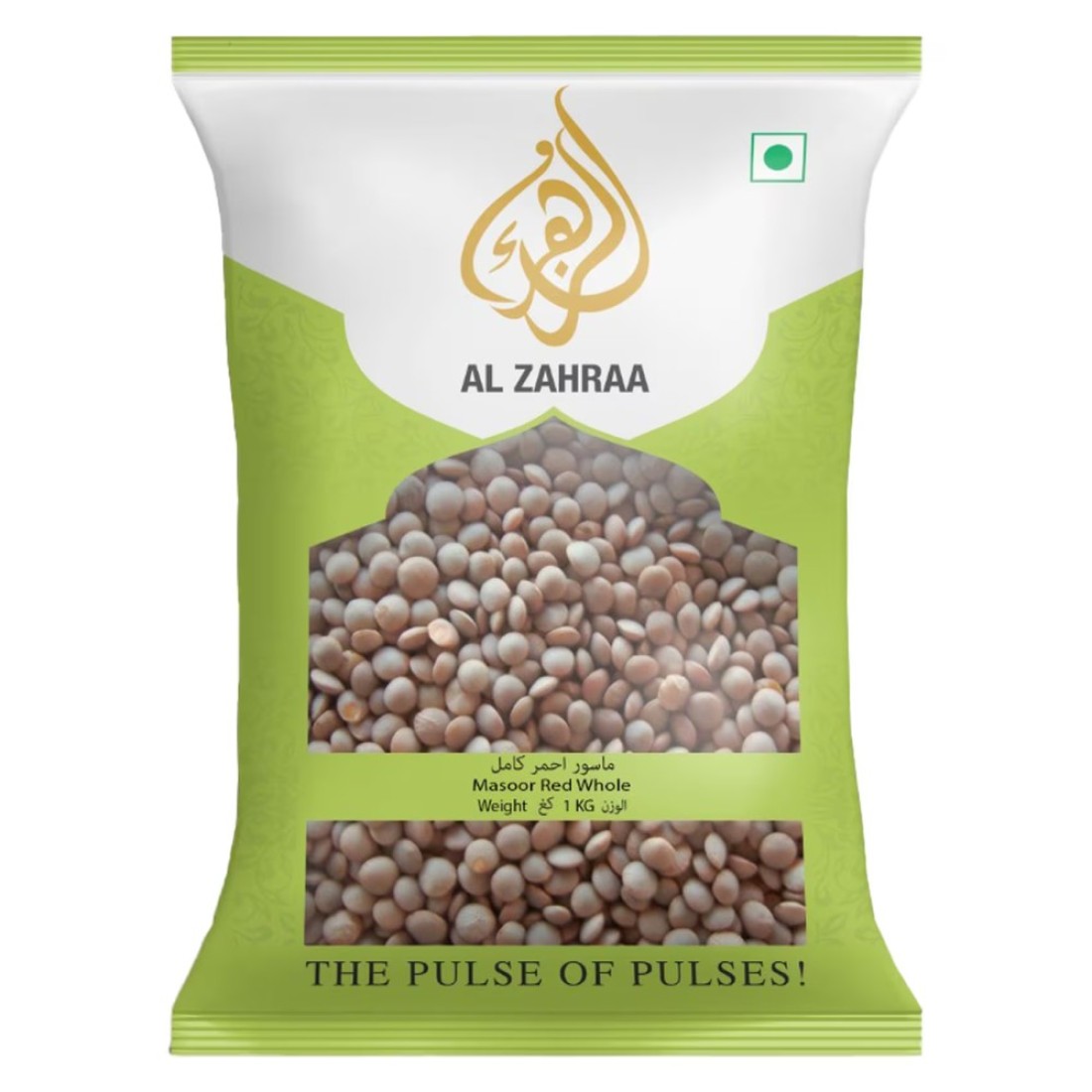 Al Zahraa Masoor Red Whole 1kg