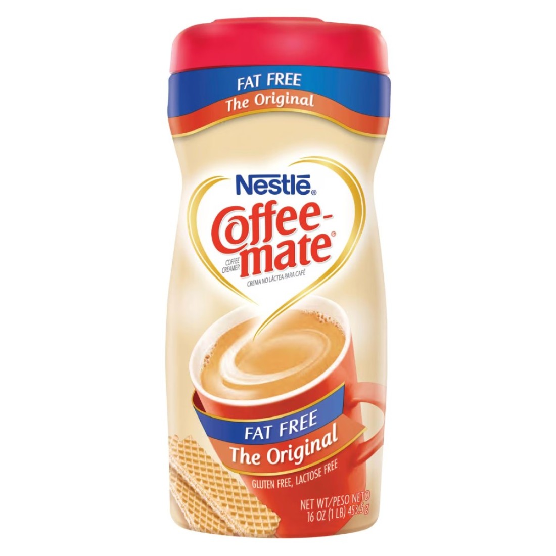 Nestle Coffee Mate Fat Free Coffee Creamer, 453g
