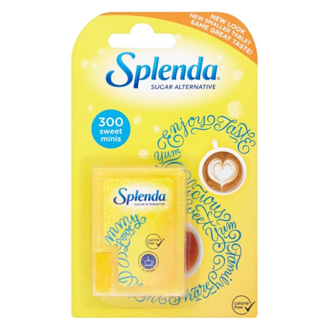 Splenda Sugar Alternative Sweetener Tablets 300 Tablets
