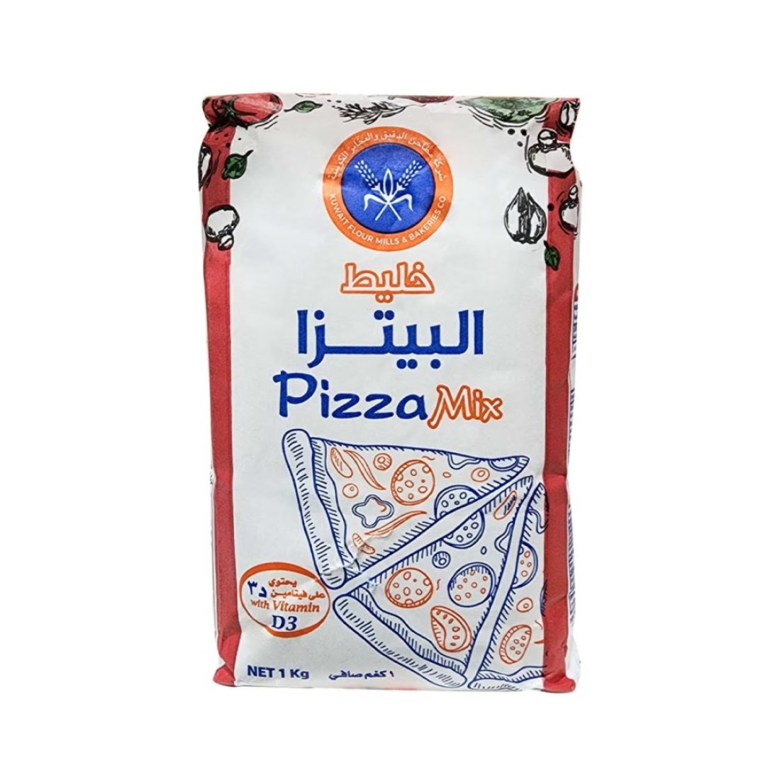 Kuwait Flour Pizza Mix 1kg