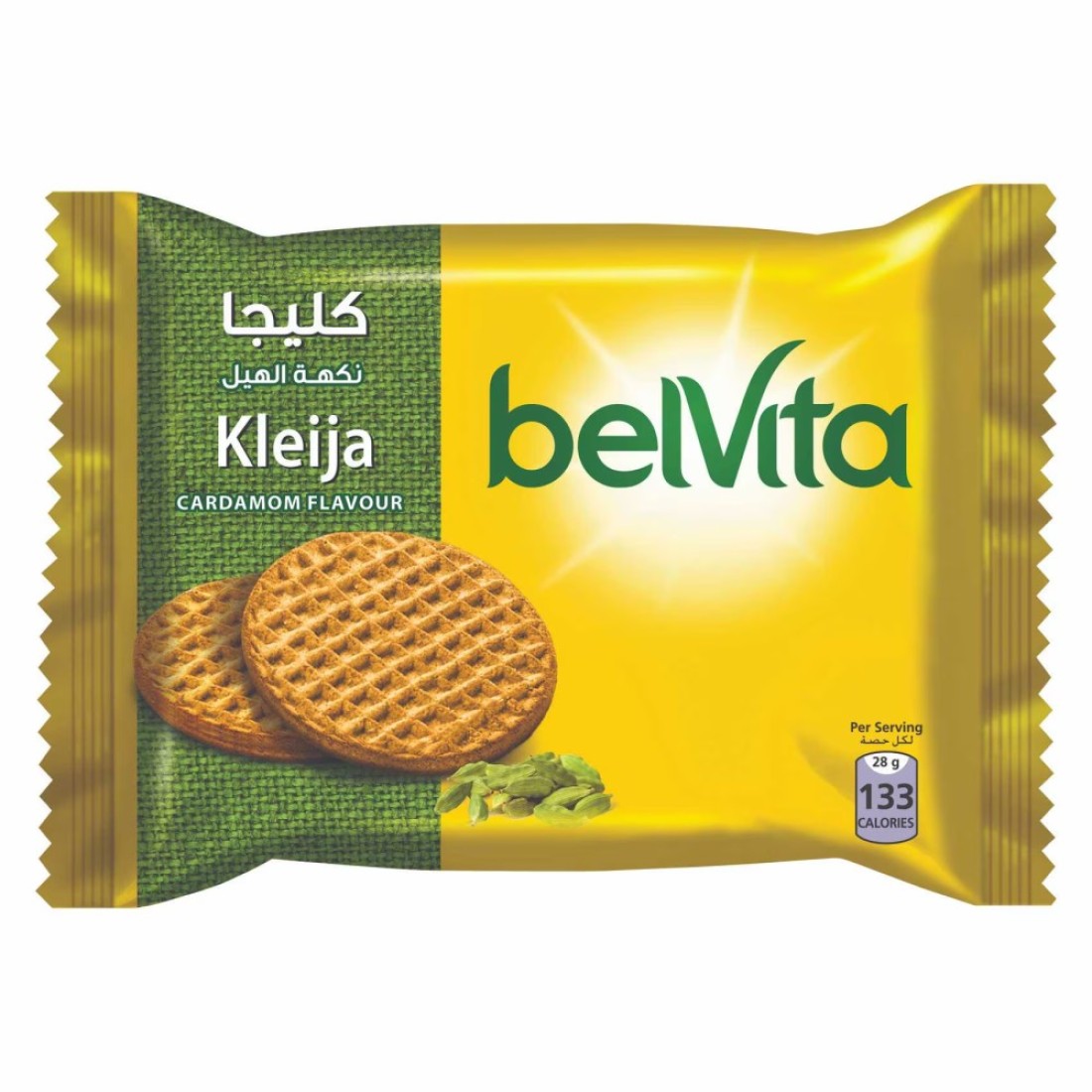 بيلفيتا كليجا بسكويت بالهيل 56 غرام