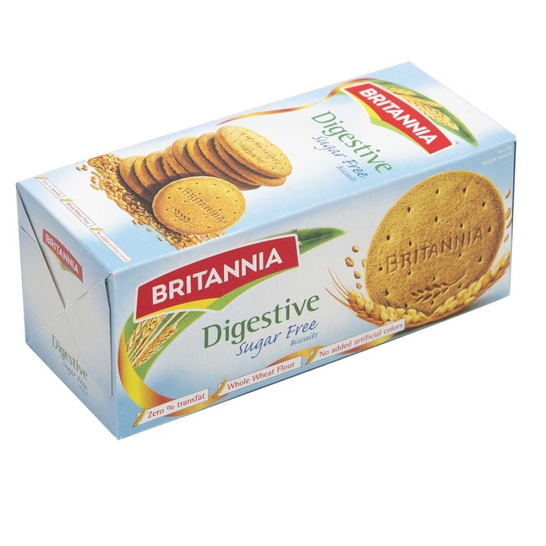 Britannia Digestive Sugar Free Biscuits, 350g