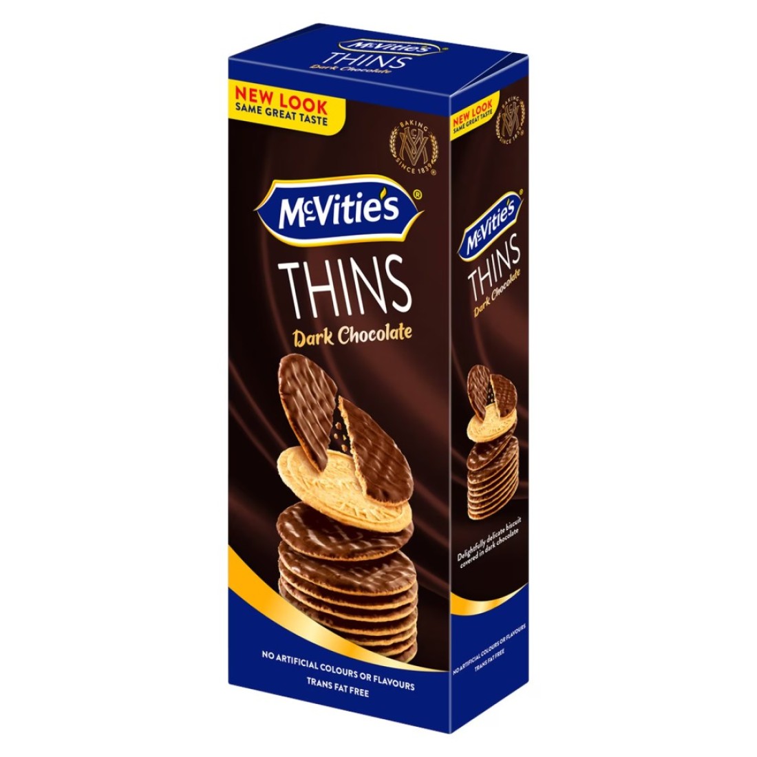 McVitie&#39;s Digestive Thins Dark Chocolate Biscuits, 150g