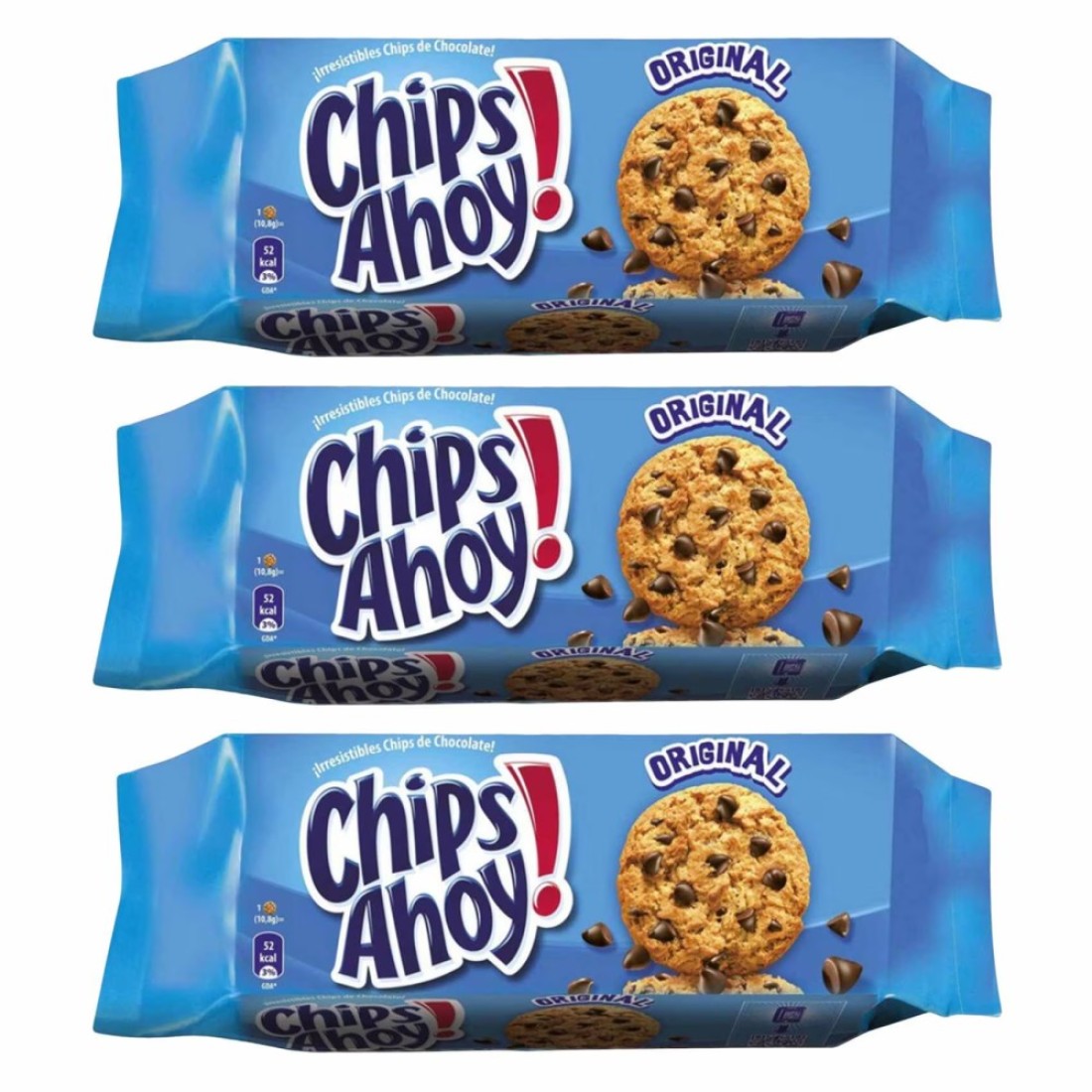 Chips Ahoy Original Chocolate Chip Cookies, 128g Pack of 3