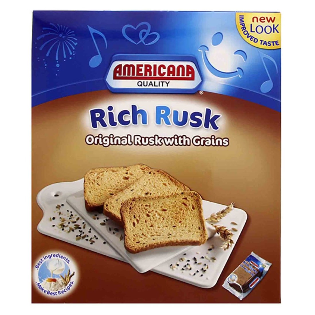 Americana Rich Original Rusk 385g