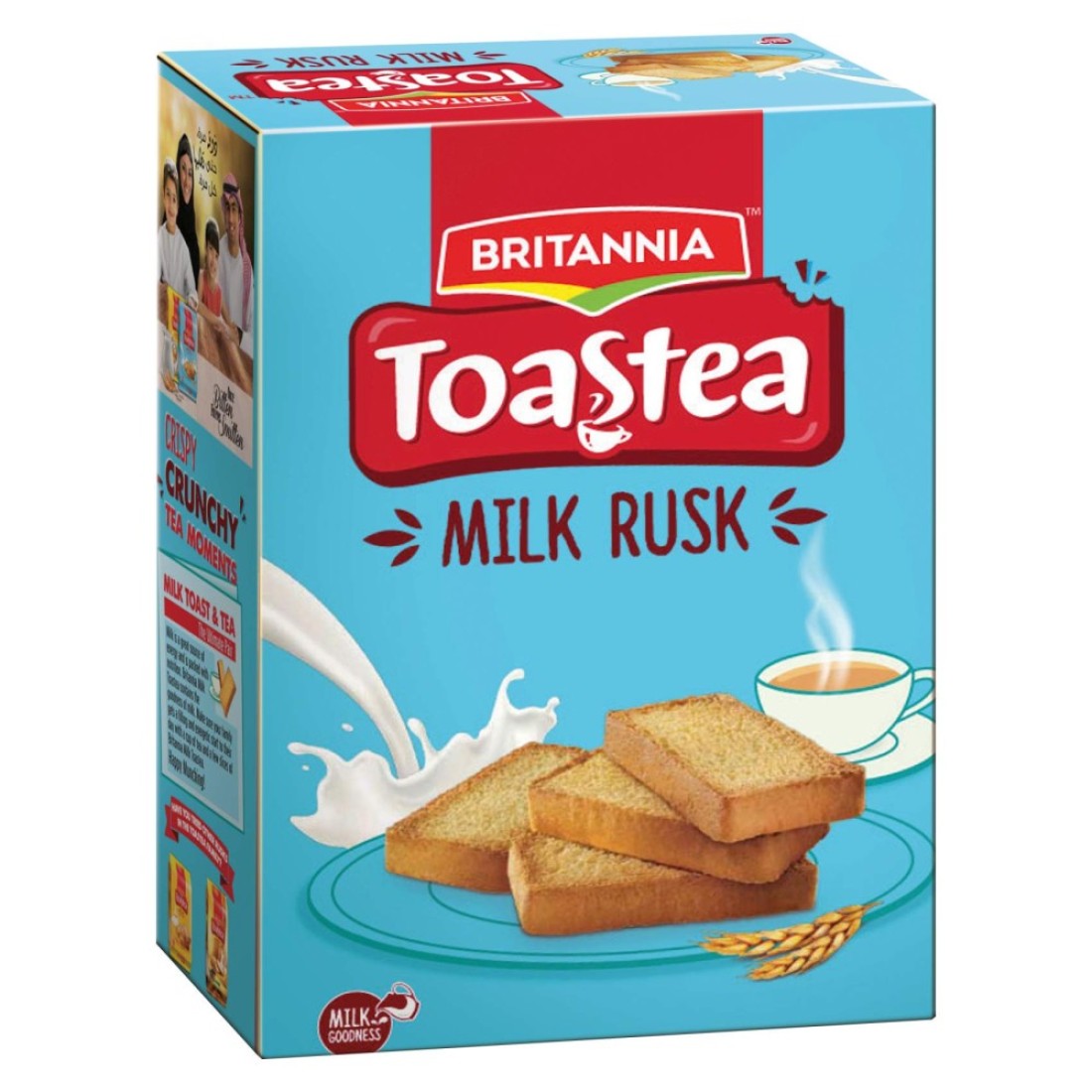 Britannia Toastea Milk Rusk, 310g Pack of 2