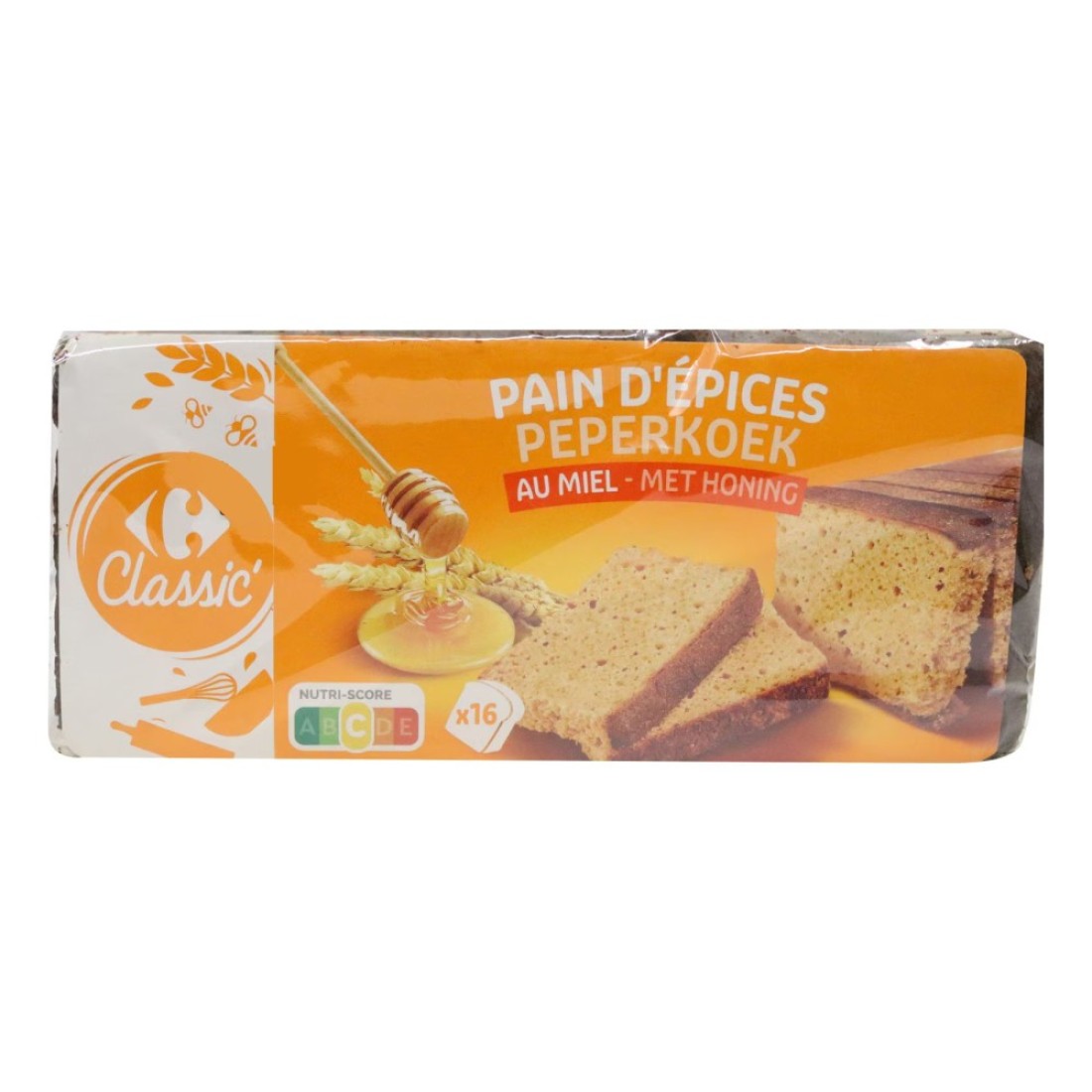 Carrefour Classic Honey Gingerbread 350g