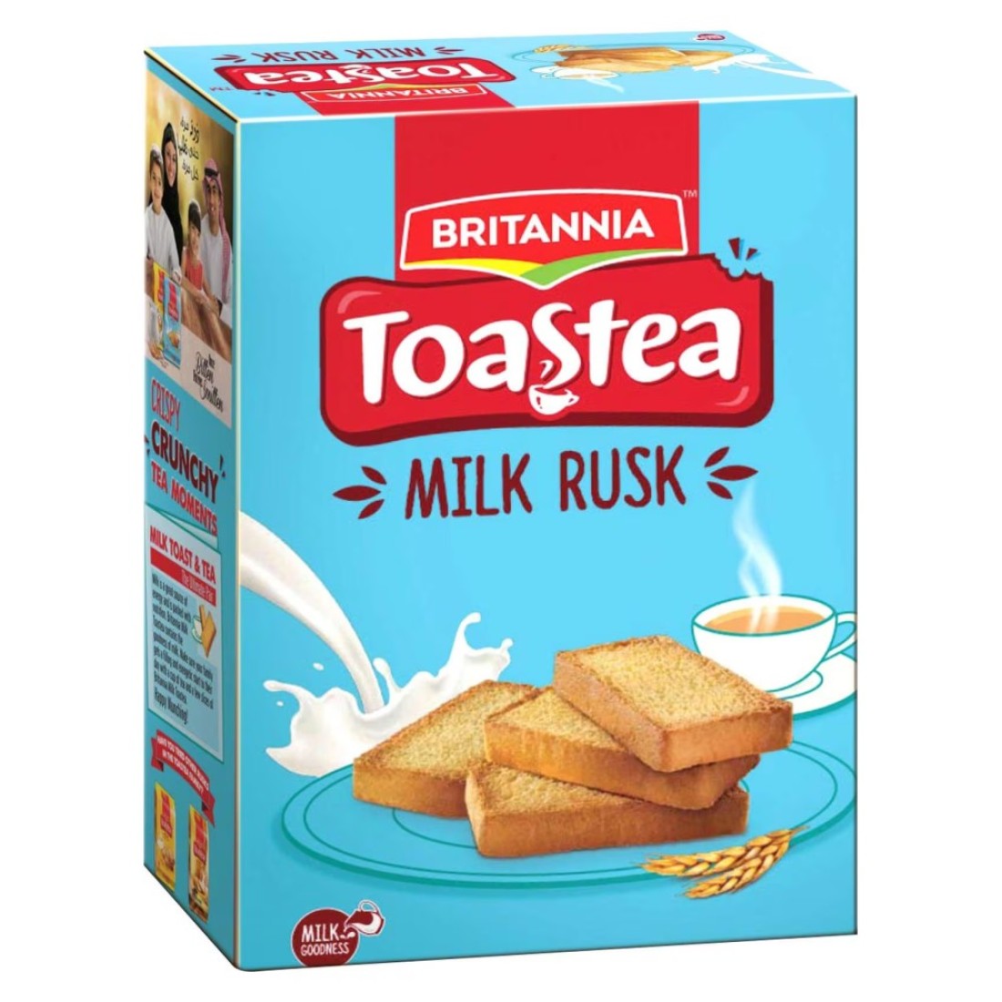 Britannia Toastea Milk Rusk Toast, 620g
