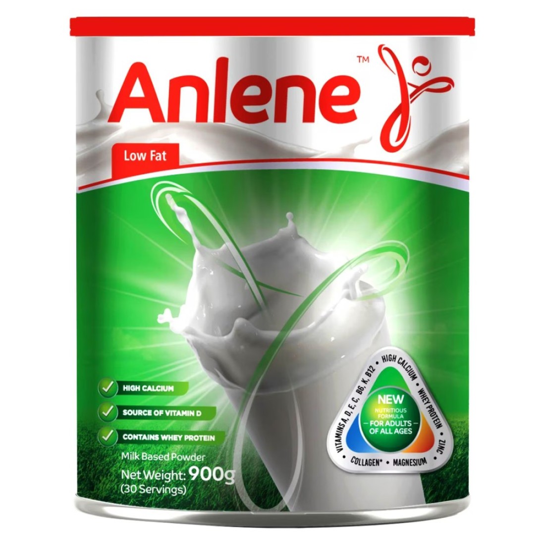 Anlene Low Fat Milk Powder, 900g