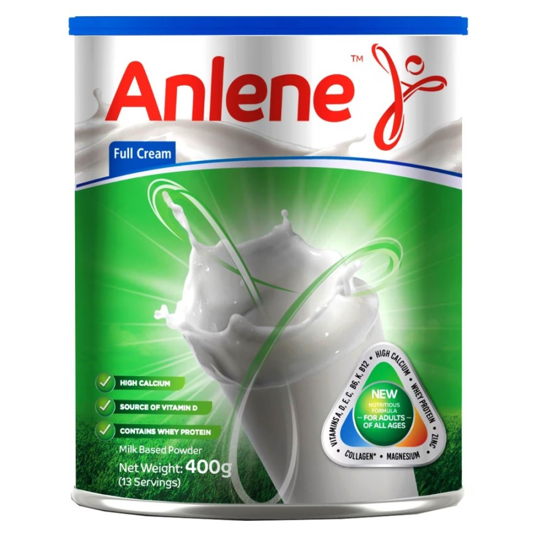 Anlene Full Cream Milk Powder, 400g