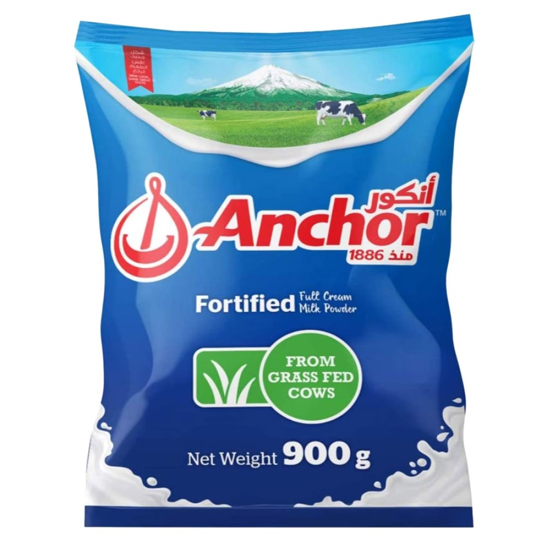 Anchor Fortified Full Cream Milk Powder, 900g
