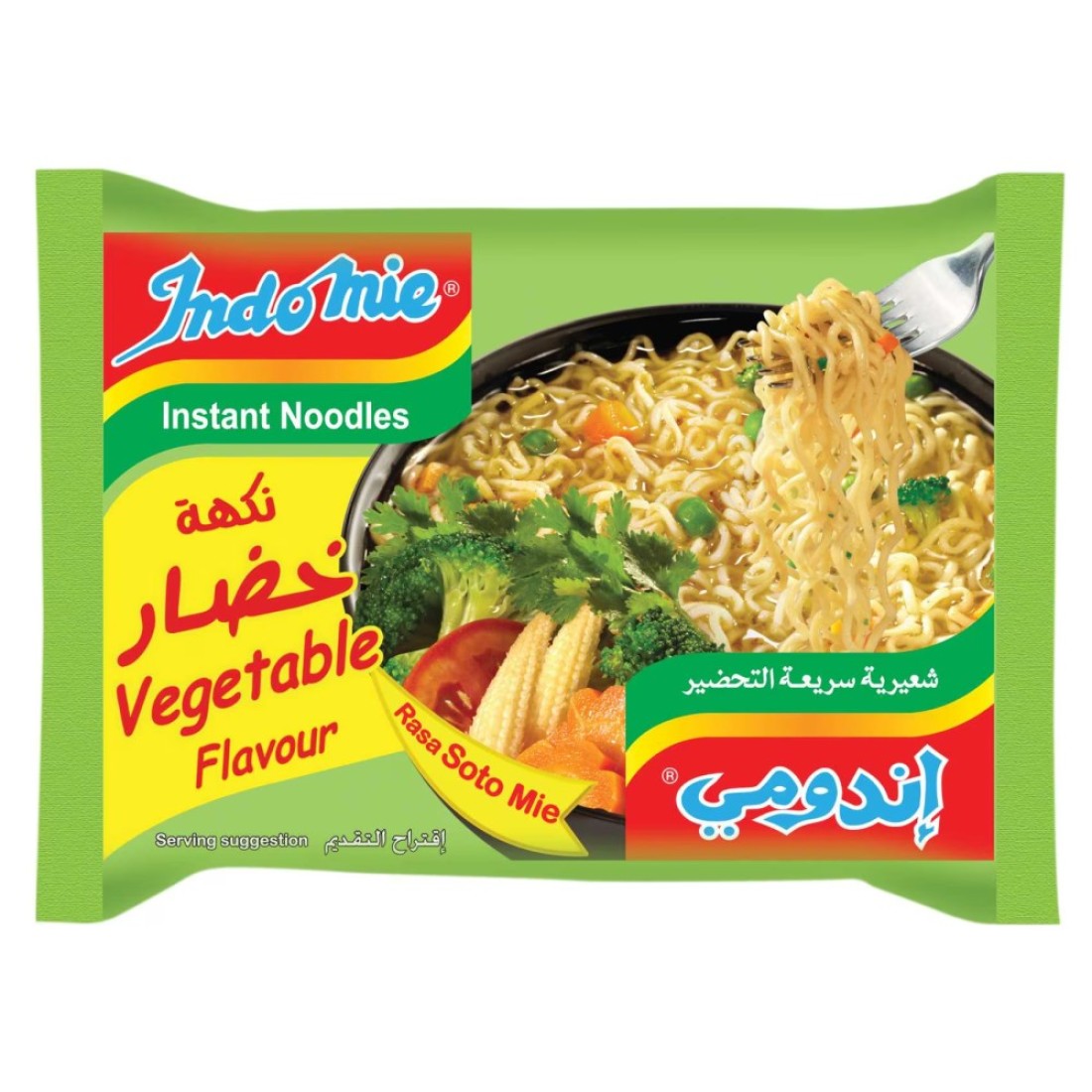 Indomie Vegetables Flavour Instant Noodles, 75g