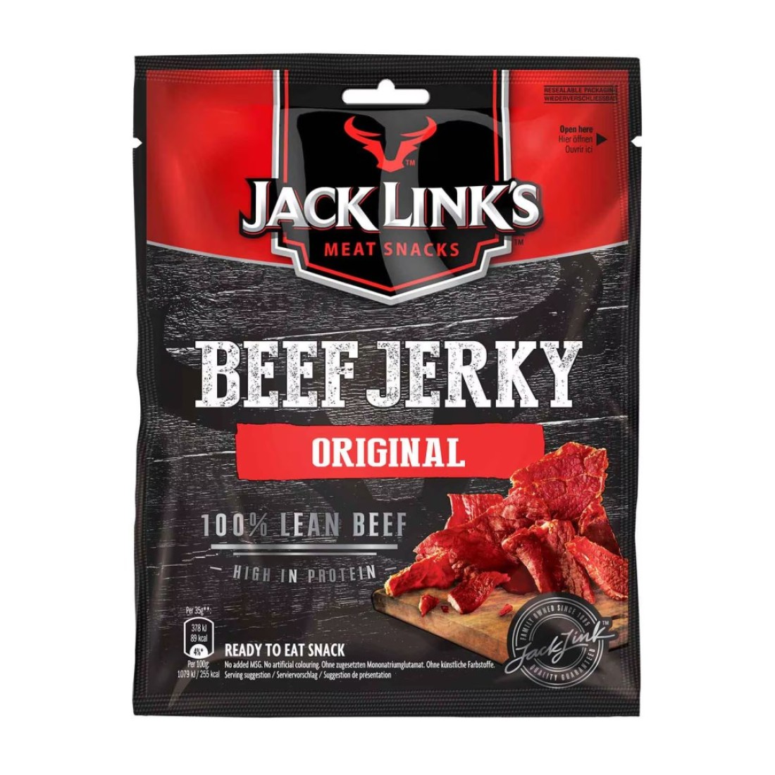 Jack Link&#39;s Original Flavour Beef Jerky, 25g