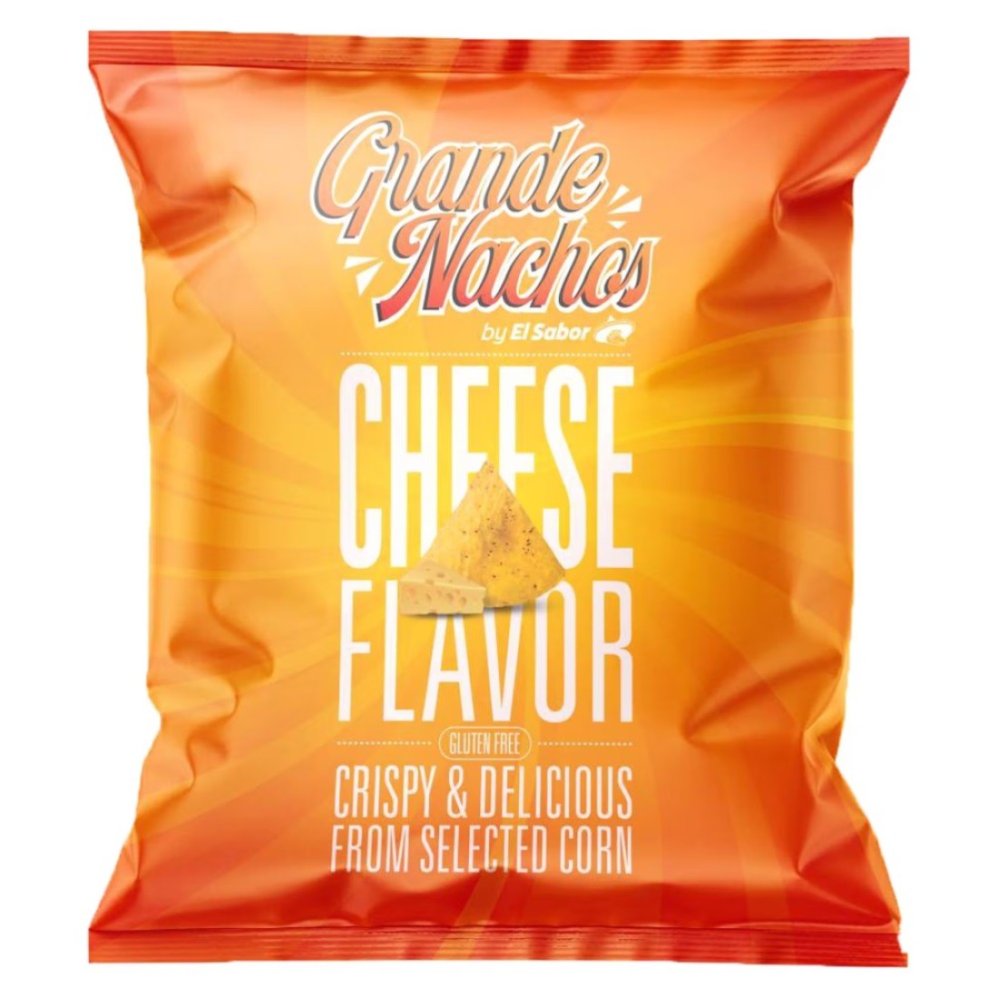 El Sabor Grande Nachos Chips Cheese Flavour 200g