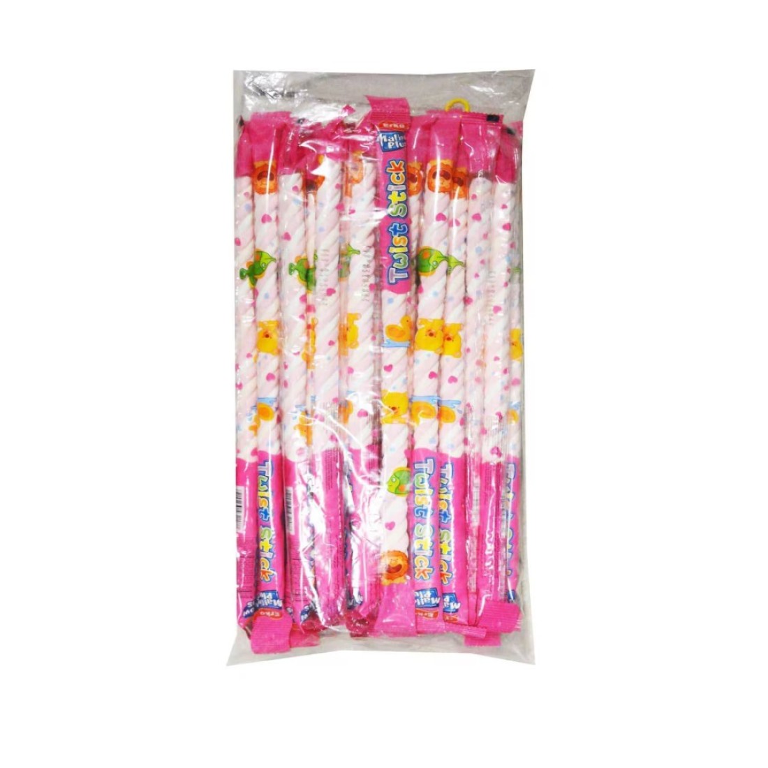 Erko Mallow Plus Twist Marshmallow Stick 25g Pack of 24