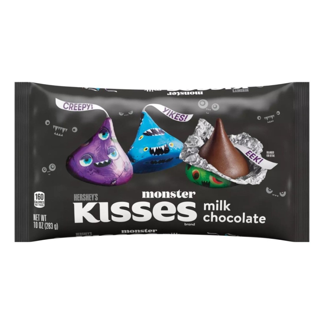 Hershey&#39;s Kisses Halloween Monster Milk Chocolate 283g