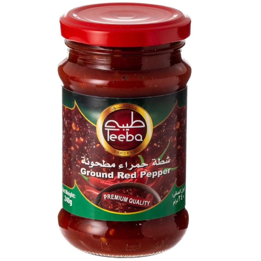 Teeba Ground Red Pepper Paste, 240g
