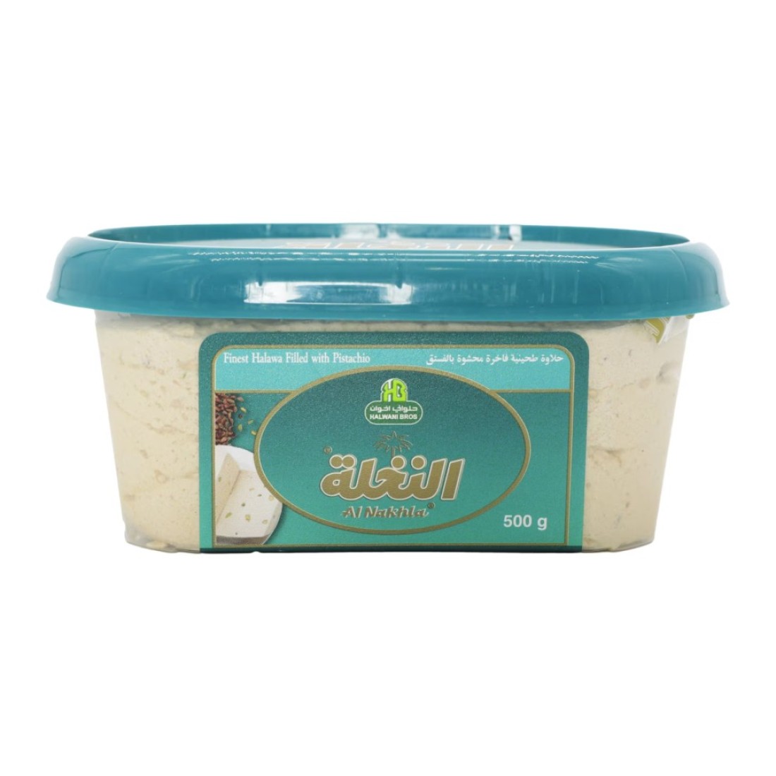 Halwani Bros Al Nakhla Halawa Filled with Pistachio, 500g