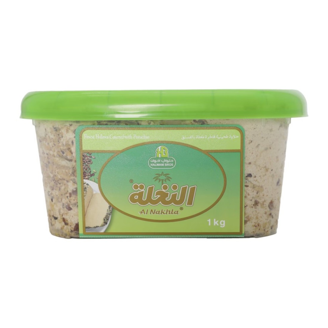 Halwani Bros Al Nakhla Covered with Pistachio Halawa, 1 kg