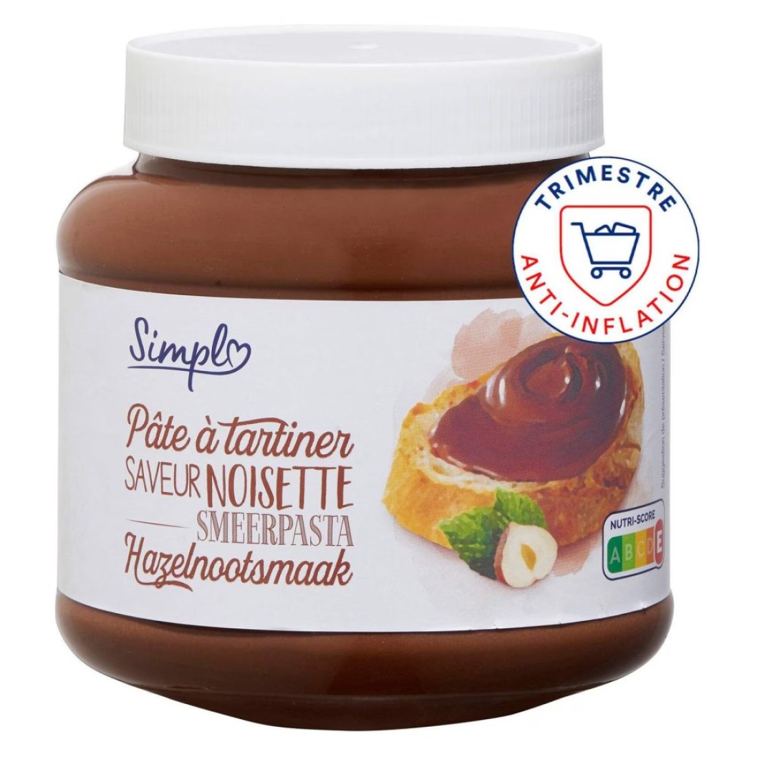 Simpl Cocoa And Hazelnut Spread 750g