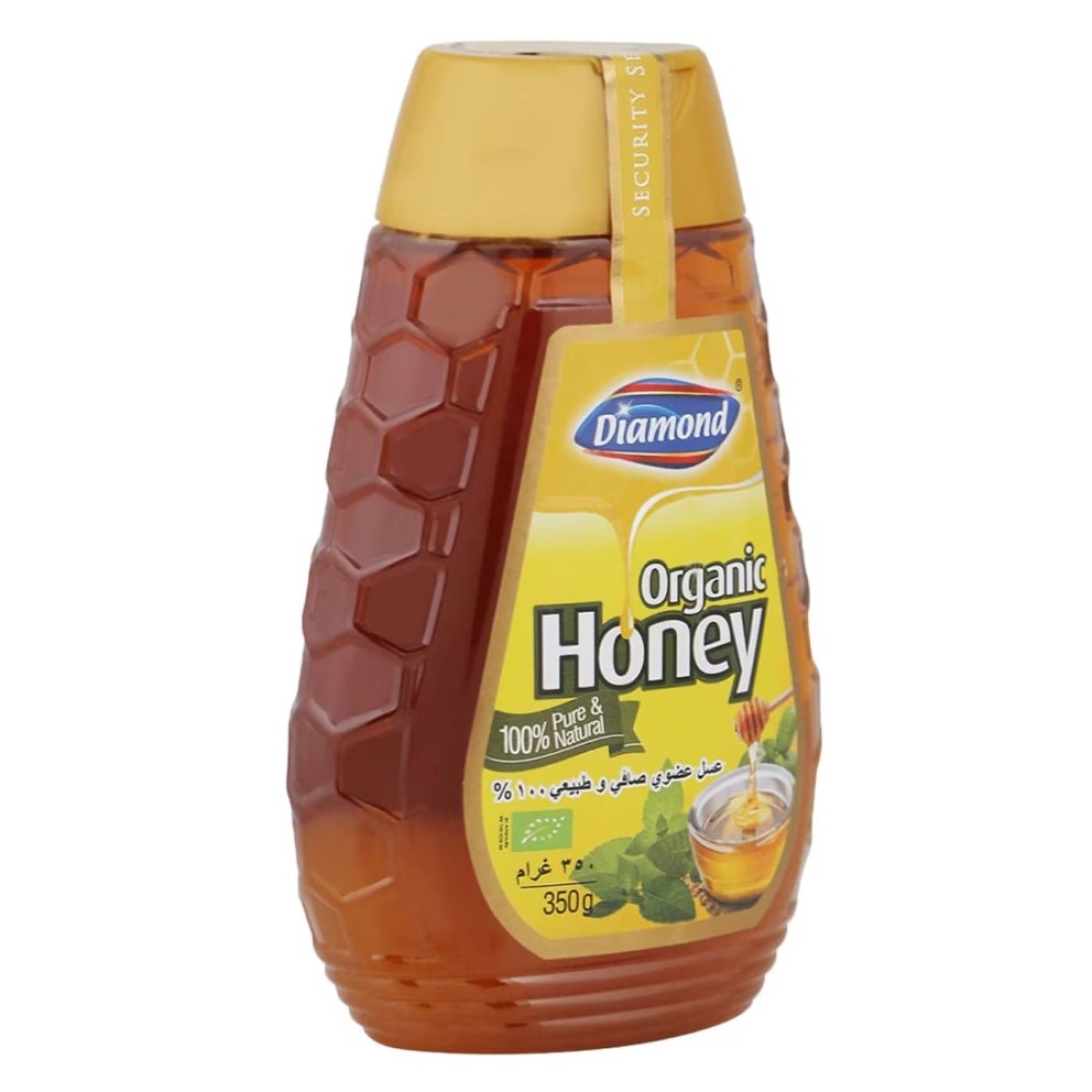 Diamond Pure and Natural Organic Honey, 350g
