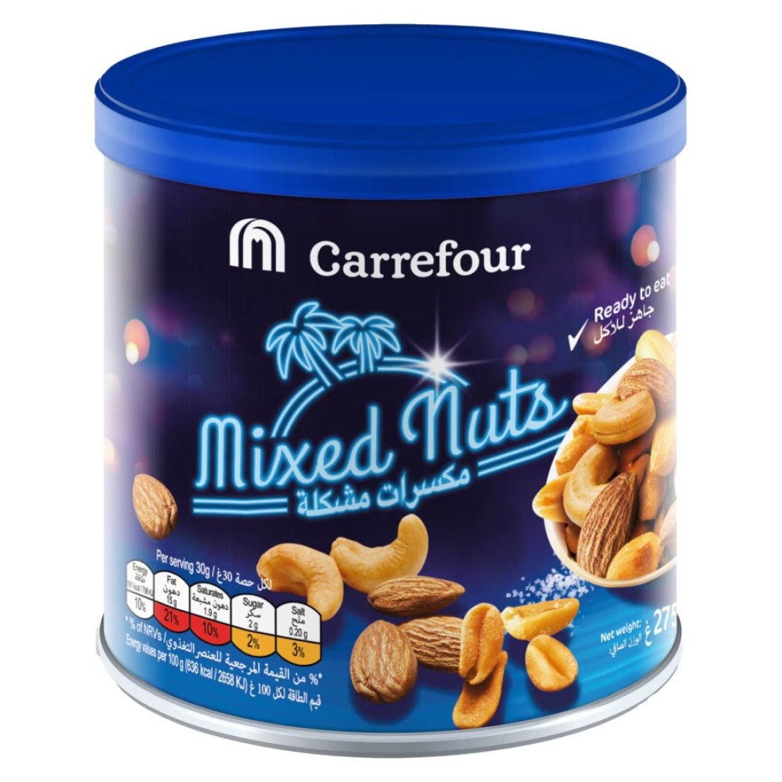 Carrefour Ready to Eat Mixed Nuts, 275g