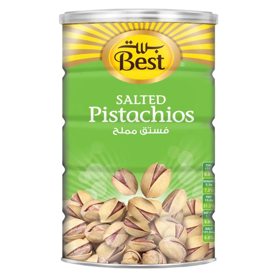 Best Salted Pistachios Can, 400g
