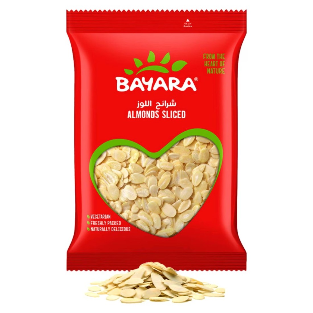 Bayara Almonds Sliced, 125g