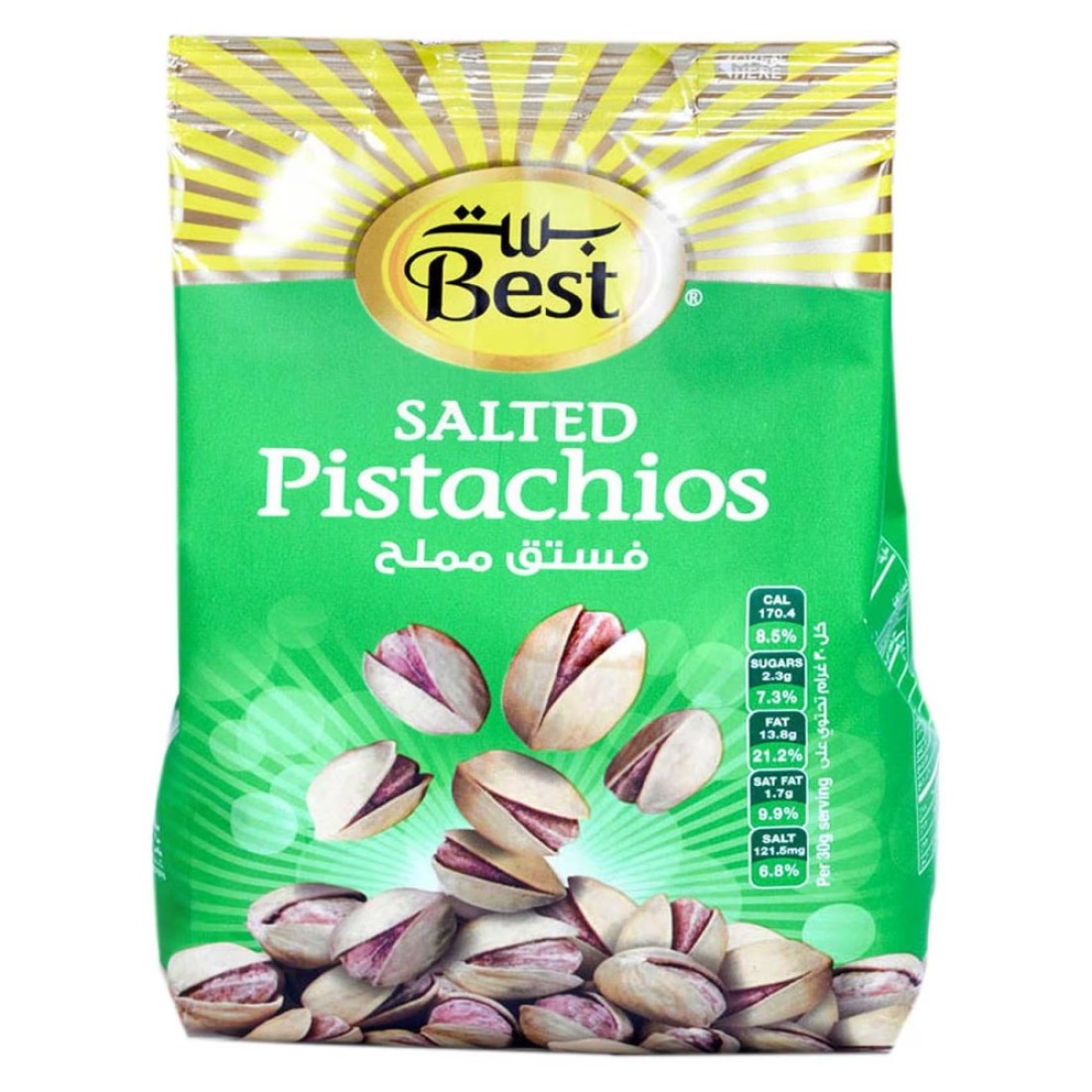 Best Salted Pistachios Bag, 300g