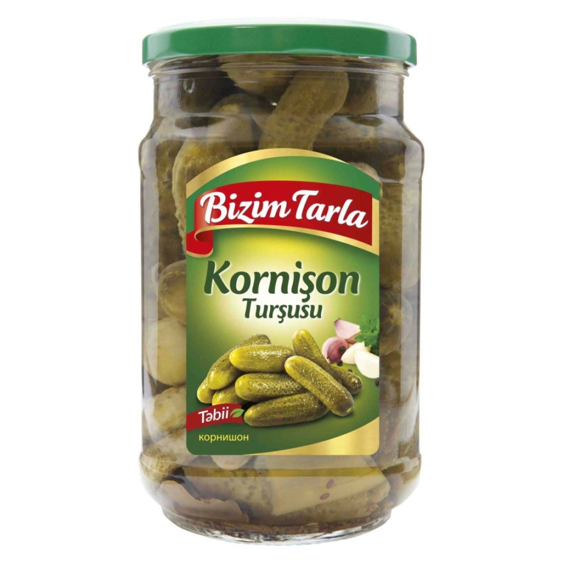 Bizim Tarla Kornichon Pickle 670g