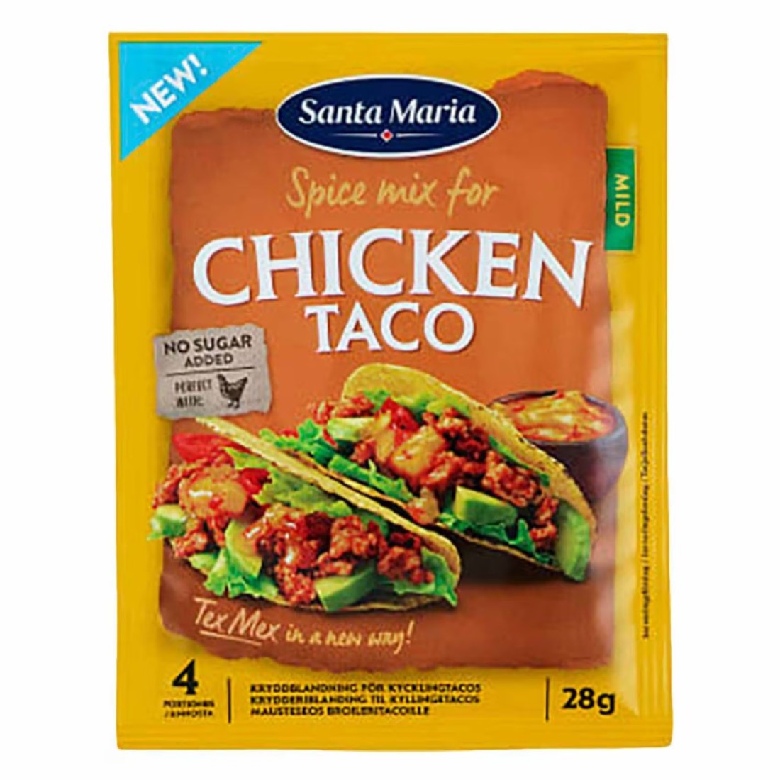 Santa Maria Taco Mix Chicken 28g