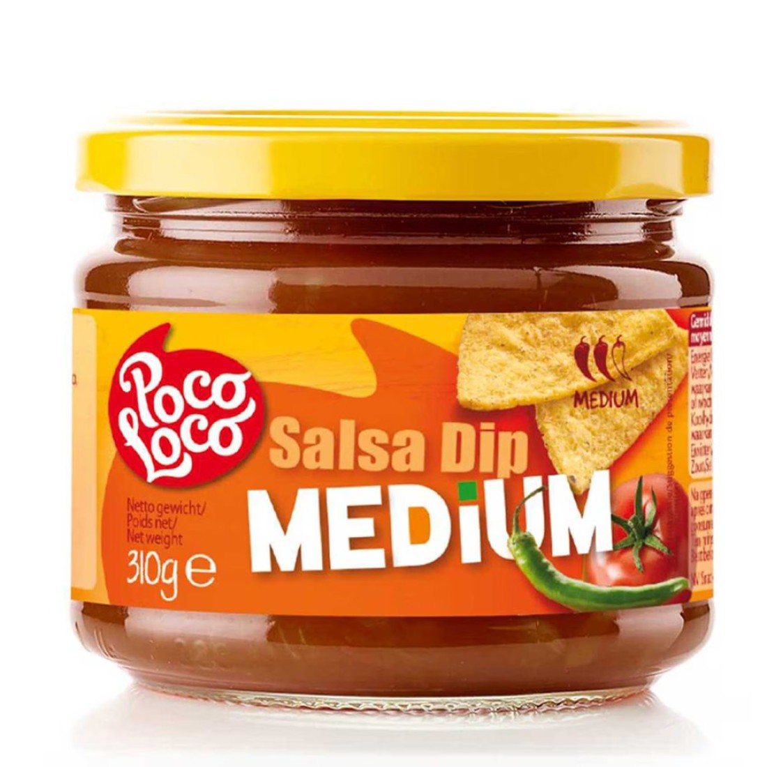 Poco Loco Medium Mexican Salsa Dip, 310g