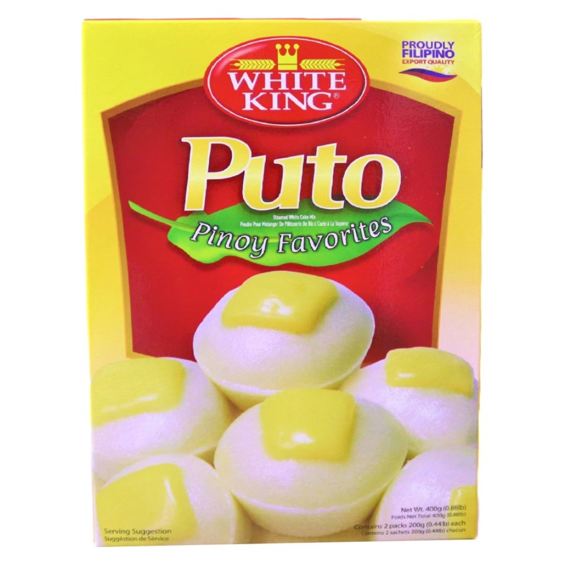 White King Puto White Cake Mix, 400g