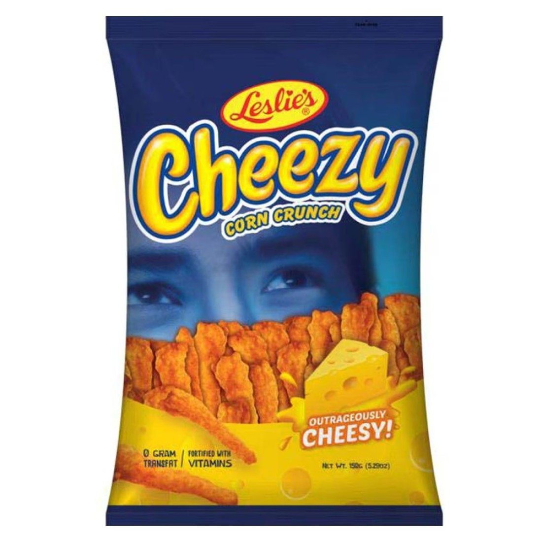 Leslie&#39;s Cheezy Corn Crunch, 150g