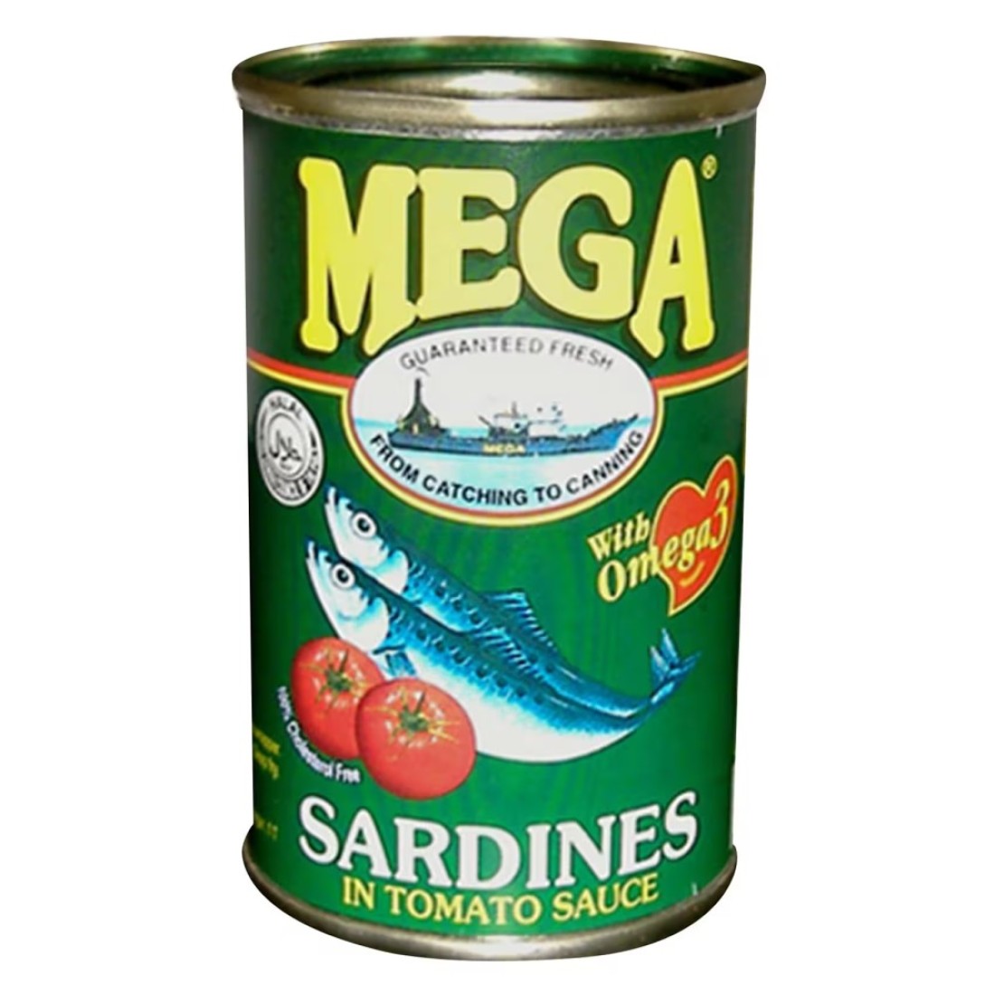 Mega Sardines in Tomato Sauce, 155g
