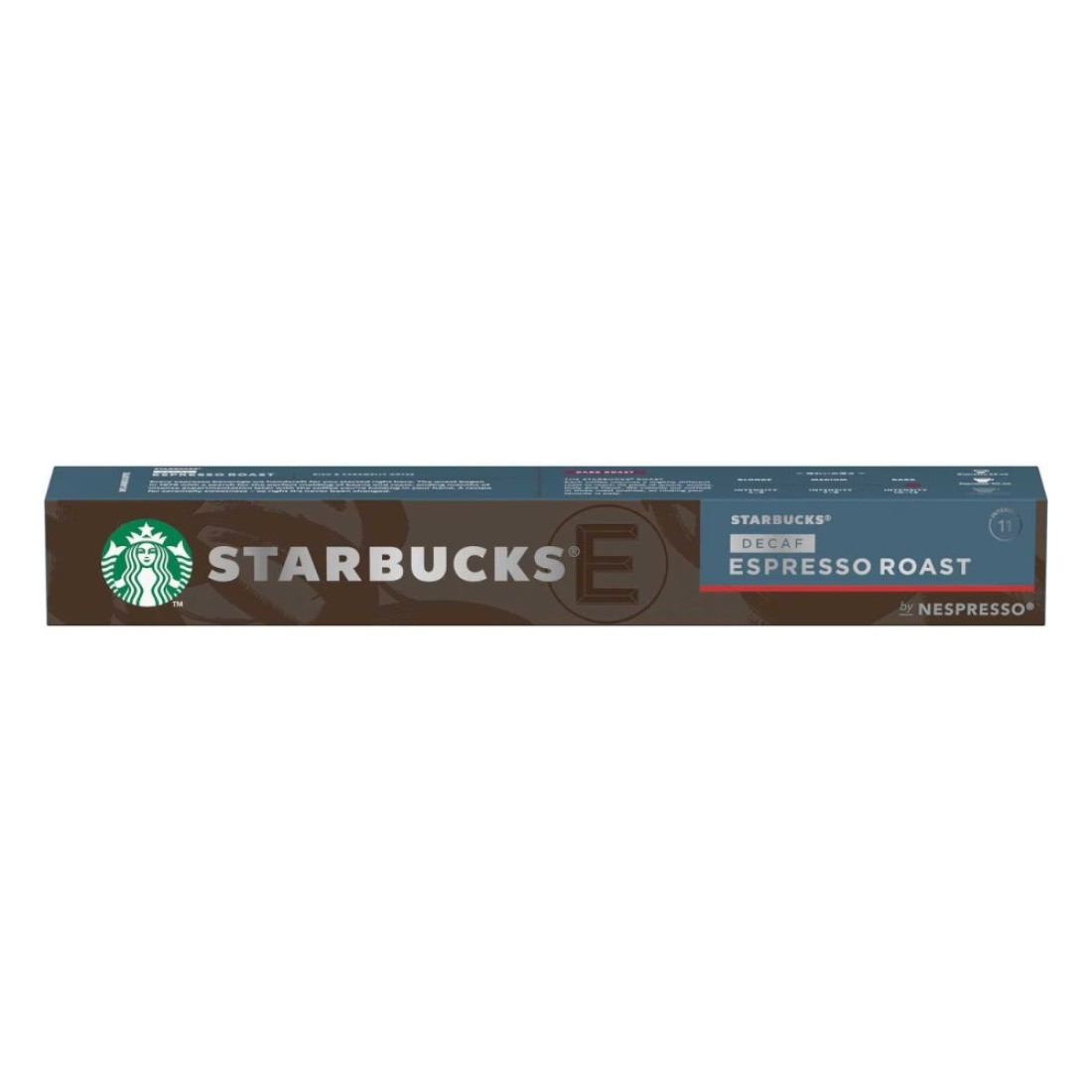 Starbucks Decaf Espresso Dark Roast Coffee Capsules 10 Capsules, 57g
