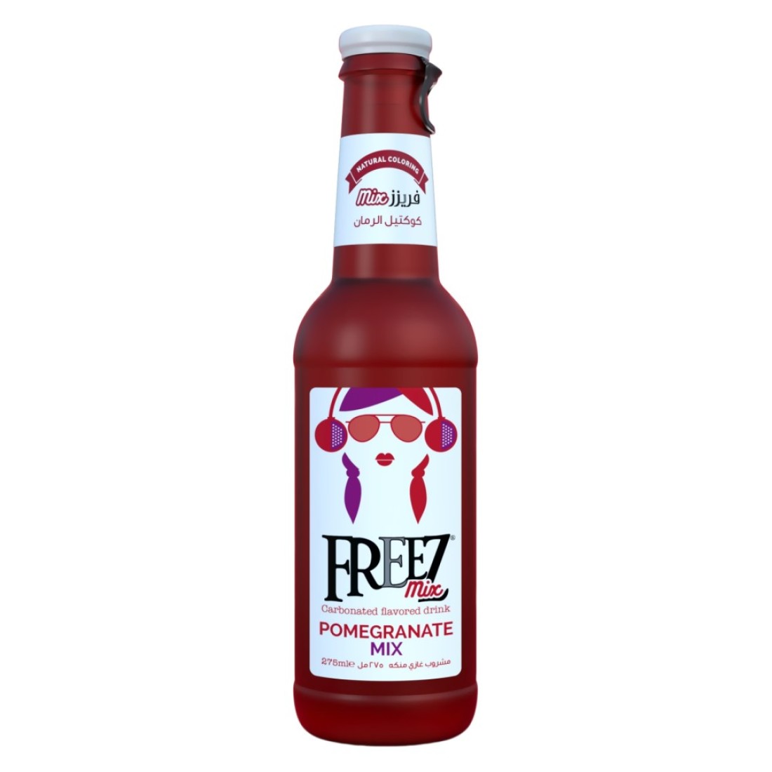 Freez Mix Pomegranate Carbonated Drink 275ml