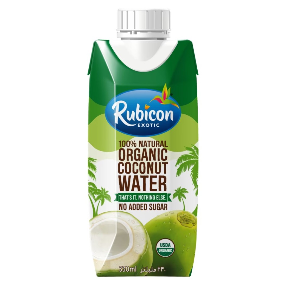 Rubicon Exotic Organic Coconut Water No Added Sugar 330ml