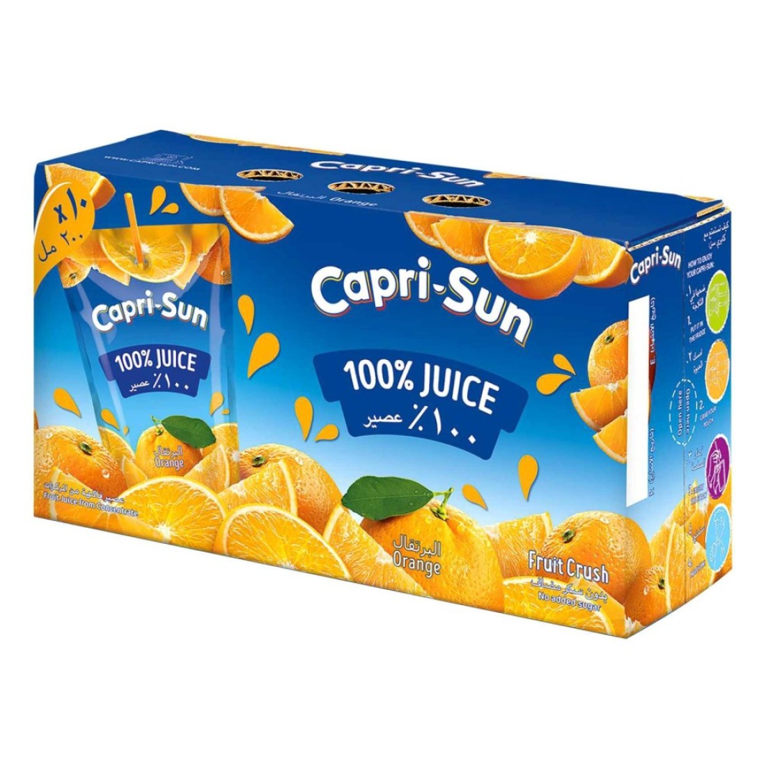 Capri-Sun Orange Juice 200ml Pack of 10