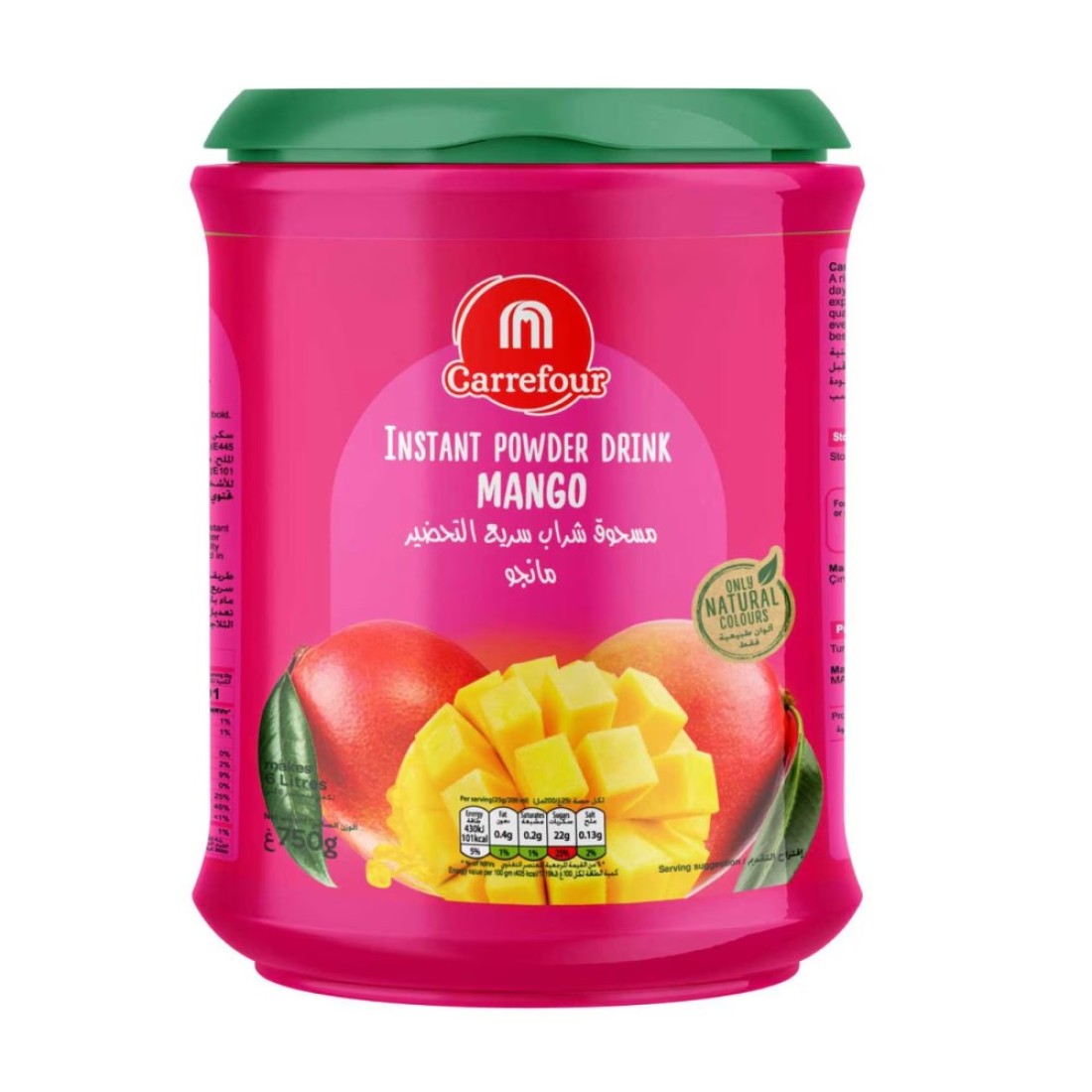 Carrefour Powder Drinks Mango 750g