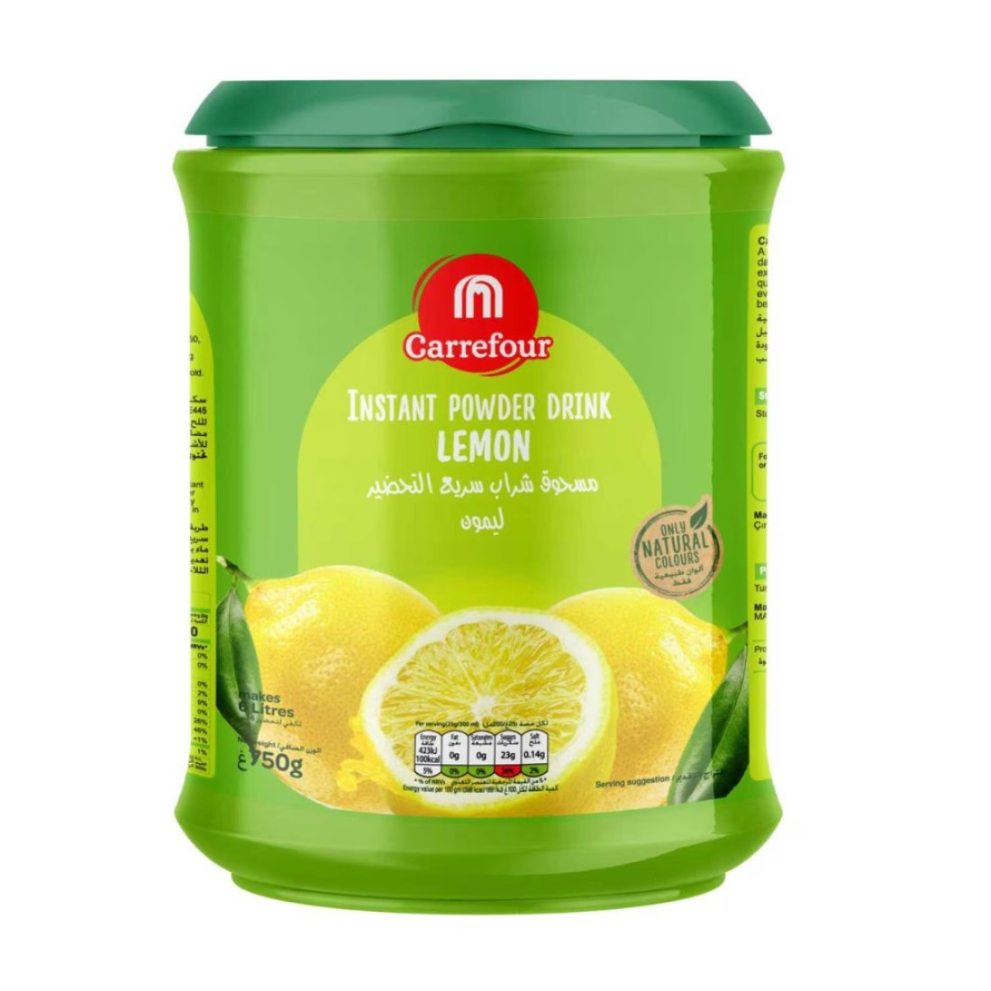 Carrefour Powder Drinks Lemon 750g