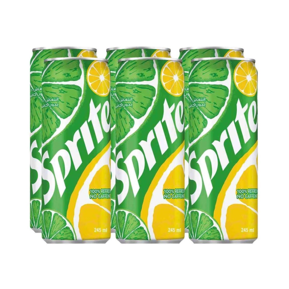Sprite Carbonated Soft Drink 245ml Pack of 6