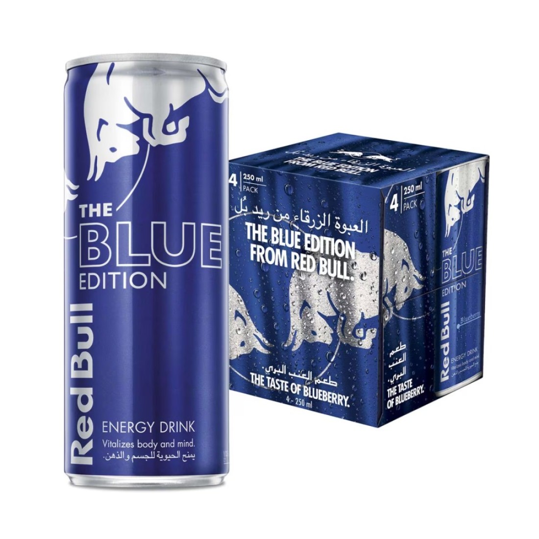 Red Bull Energy Drink Blueberry 250ml Pack of 4