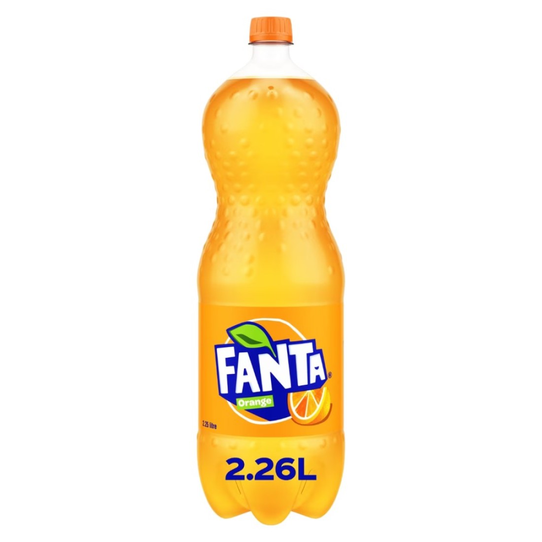 Fanta Orange Flavoured Soft Drink Pet Bottle 2.26L