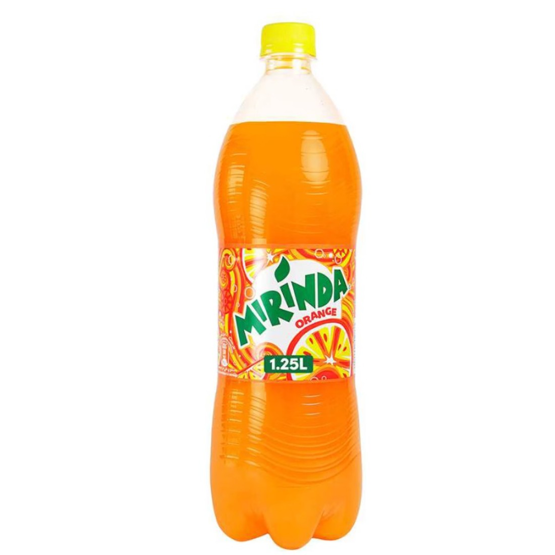 Mirinda Orange Carbonated Soft Drink Plastic Bottle 1.25L